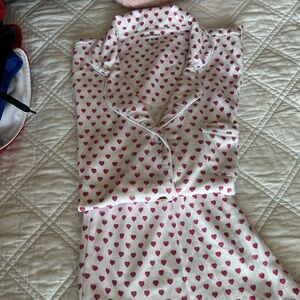 Roller rabbit Hearts Polo Pajamas Medium